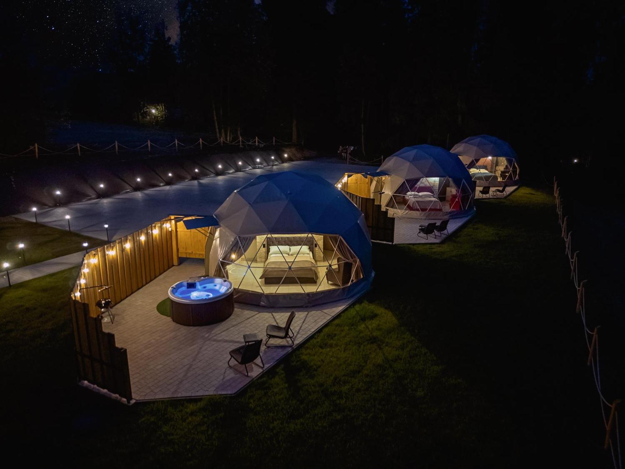 Diamond Glamp & Jacuzzi Hotel ซาโกปาเน ภายนอก รูปภาพ